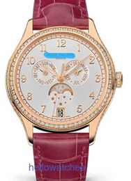 Potiky Phelipel Watch Designer de lujo 5 NUEVO COMPLECTO HORA DE LA HORA SERVIE DE LA SERVIA DE LA ROSE 18K ROSE