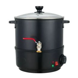 Pots 220V 110V Commercial Utiliser des bougies de cire de cire Melter Machine Machine chauffante chauffante Pot Bucket