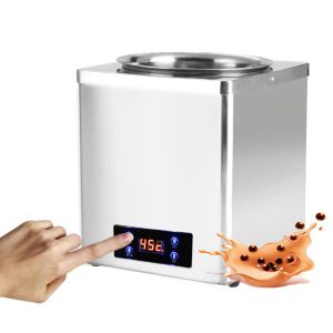 Potten 3L 7L Pearl Warmer Tapioca Machine Boba isolatie Pot voor melktheewinkel Roestvrij staal elektrisch voedsel Warmer Pearl Cooker Pot