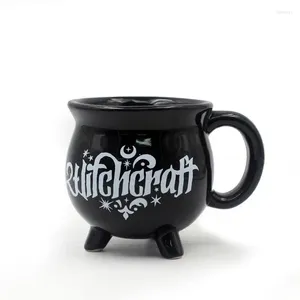 Potten koffie y gotisch donkere magie heksen drankje cup zwart