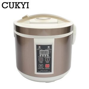 POTS CUKYI 5L / 6L AUTOMATIQUE BLACH AL AL FERmenteur Ménage de zymolyse Pot Maker 110V 220V Machine de fermentation de l'ail noir