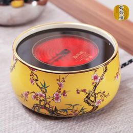 POTS POUVEUR Céramique électrique Meizhu Xianchun Stove Céramique émail ménage silencieux argent pot de fer Pot thé bouillonnant