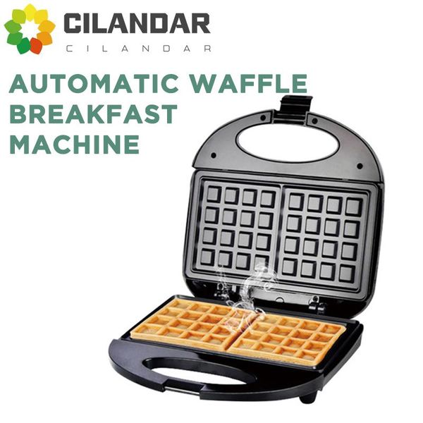 Pots électriques Waffle Maker Cuisine Cuisine Appareils Bubble Egg Cake Two For Breakfast Hine Pot Iron Double Poux de cuisson 220V