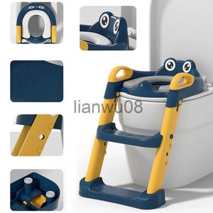 Potties Seats Verstelbare Infant Zindelijkheidstraining Seat Urinoir Rugleuning Stoel Met Opklapbare Krukje Ladder Veilige Toiletstoel Voor Baby Peuters x0719
