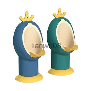 Potties Seats MMBABY Crown Baby Potje Toilet Stand Verticaal Urinoir Kids Training Boy Pee Badkamer WallMounted WC Peuter Split Portable x0719