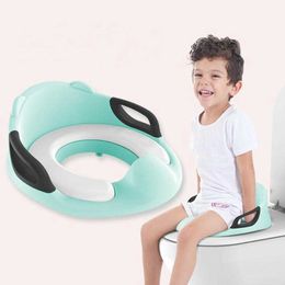 Orinales Asientos Nuevo Multifuncional Niños Asiento de Inodoro Orinal Asiento de Entrenamiento Anillo de Inodoro Portátil con Cojín Cómodo Asistente Inodoro Potties T221014