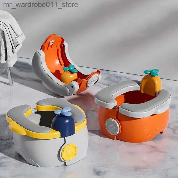 Potties sièges toilettes portables WC pour enfants pliable pliable bébé Potty Travel Car Urina Baby Pot Poty Potty Potty Training Toilet For Kids Q231224