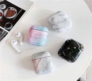 Etui Beschermend TPU Airpods-hoesje voor Korea Marble Designer Airpods-hoesje voor 1 en 2 3 Draadloze Bluetooth-hoofdtelefoon AirPods Pro C9113430