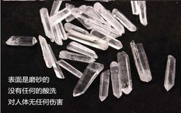 Bolsa entera 100g Puntos pequeños Clear Crystal Mineral Healing Reiki Good Lucky Energy Mineral Wand SP3TL 4155519