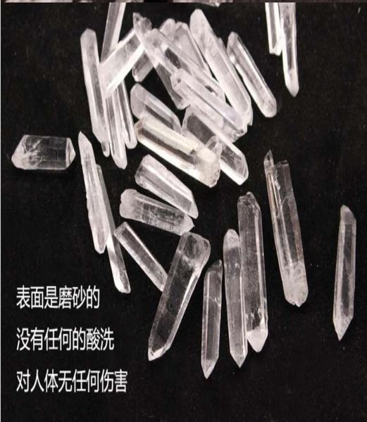 Pouche 100g Bulk Small Points Clear Quartz Crystal Mineral Healing Reiki Good Lucky Energy Mineral Wand SP3TL 8304876