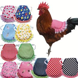 Silla de montar para pollos protectora para aves de corral: protege a las gallinas de la pérdida y lesiones de las plumas