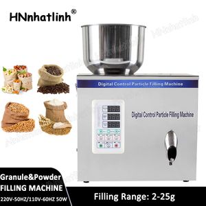 Powder Filling Machine Automatic Intelligent Particle Weighing Grain Fruit Salt Tea Surge Coffee Packing Filler 1-100g