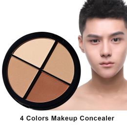 Powder Men 4 Colors Makeup Corpelle Palette étanche hydratante hydratante Threedimensional Highlight Shadow Powder Powder Bronzer Foundation