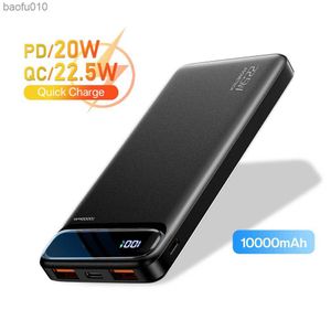 Power Bank 10000 mAh Portable Powerbank 10000 mAh 22.5 W PD QC3.0 Batterie Externe Poverbank Pour iPhone 13 Pro Max Xiaomi Samsung
