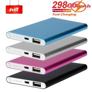 Banque de puissance 30000mah chargeur Portable batterie externe USB charge rapide chargeur de batterie externe Mobile pour Xiaomi Samsung IPhone