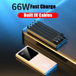 Power Bank 66W, charge rapide, 20000mah, chargeur de batterie externe Portable pour iPhone 13 12 Xiaomi Huawei Samsung