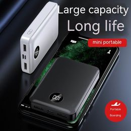 Batterie externe 20000 mAh, chargeur Portable, batterie externe 18W QC3.0 PD, charge rapide, 88000 mAh, pour iPhone 12 8 X Poverban