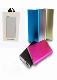 Power Bank Battería móvil 8800mAh Batería externa PowerBank Tableta PC Cargador Cell Teléfono Potencia Bancos USB CABLCE con caja minorista4272713