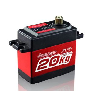 Power HD LF-20MG groot koppel metal gear stuurinrichting waterdichte auto robot digitale rc servo voor RC Klimmen auto RC Robot RC speelgoed