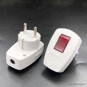 Power Plug Adapter Germany Rewireable on-off 250V Standard Receptacle R230612