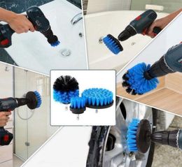 Power Scrub Brush Drill Nettoyer Brosse de nettoyage 3 PCSlot pour la salle de bain Douche de salle