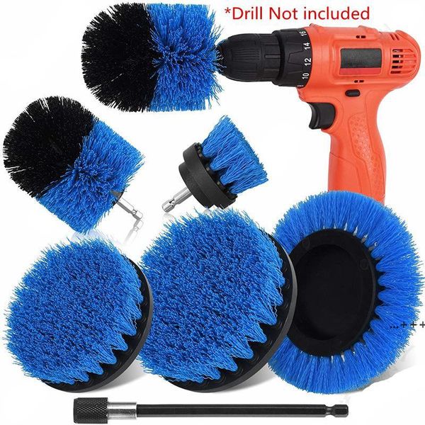 Tête de brosse à récurer électrique perceuse brosses de nettoyage pour salle de bains douche carrelage coulis sans fil puissances épurateur par mer RRB11487