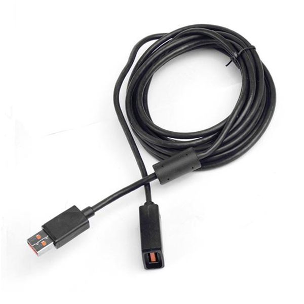 Cable de extensión del cargador de fuente de alimentación para Xbox 360 Kinect Extended Cord