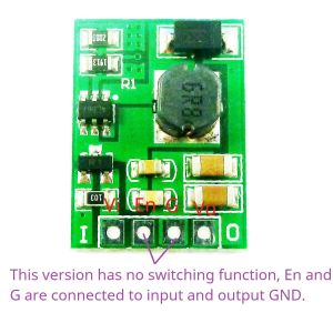 Alimentation DC 3,7 V 4.2 V à 5V 6V 9V 12V Step-up DC-DC Boost Convertisseur Tension Réglement pour Arduino Mega ESP32 18650 Li-on