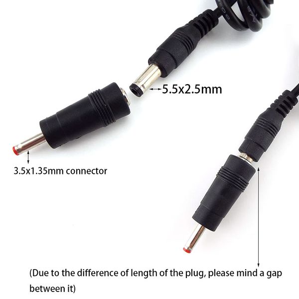 Fuente de alimentación DC enchufe 5.5*2.5 mm 3.5*1.35 mm Adaptador 18650 Litio Batería Cargador AC 100-240V DC 8.4V 12.6V 16.8V 1A 4.2V 2A