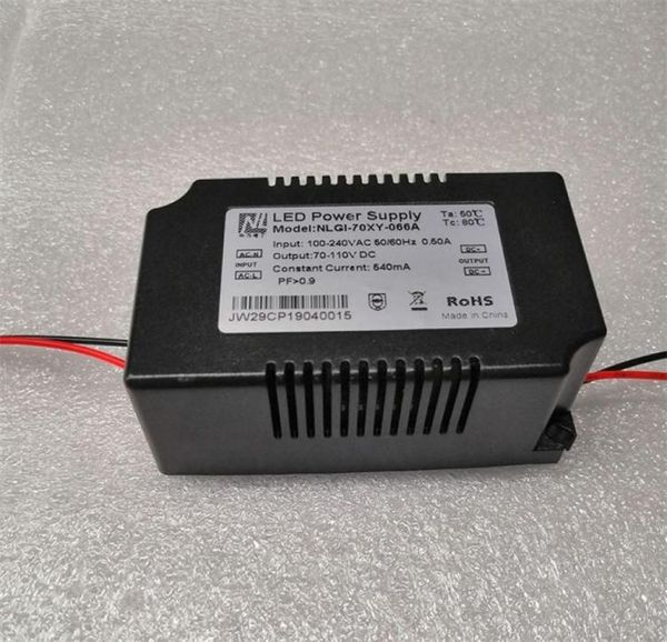 Transformateur d'éclairage d'alimentation 100240V 50W70W Adaptateur de conducteur de courant constant pour la lumière LED Aquarium Light Y2009224494831