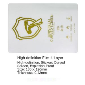 Conjuntos de herramientas eléctricas 50 unids/100 unids HD Flexible TPU Hoja de hidrogel para cortador de película automática Plotter Máquina Etiqueta protectora de pantalla de teléfono móvil