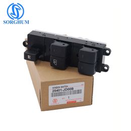 Power Window Switch 25401-JD00B voor NISSAN PATHFINDER NAVARA D40 QASHQAI Hoge kwaliteit en duurzame autosor