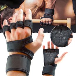 Power Poignets 1 paire de gants d'entraînement de musculation adaptés aux hommes femmes fitness gants de protection des poignets et des paumes