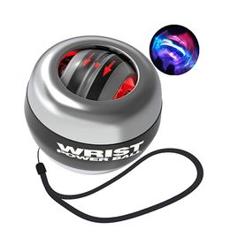 Power Pols AutoStart Ball Pols Hand onderarm Breeking LED Gyroscope Arm Muscle Fitness Training Equipment 230307