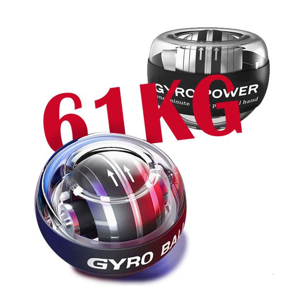 Poignets de puissance Gyroscope Gamme de démarrage automatique Bras Main Muscle Fitness Équipement Force Trainer Gyro Spinner Lumineux Poignet Ball Gyroball 230406