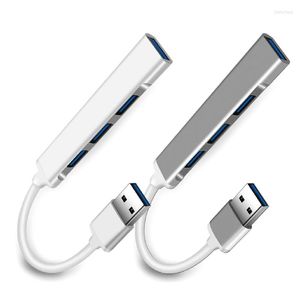Hub USB alimenté USB3.0 Transmission haute vitesse répartiteur 4 ports 1 à 4 USB2.0 multi-ports pour ordinateur portable de bureau