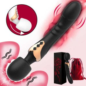 Vibromasseur Av puissant, baguette magique pour femmes, godes, 10 Modes, stimulateur de Clitoris, point G, masseur vaginal, femme adulte
