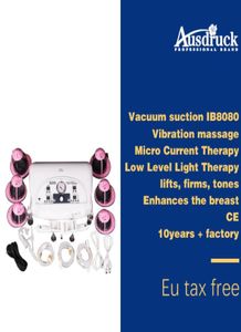 Krachtige Borstvergroting Therapie 4in1 Vacuüm Trillingen Microstroom borstvergroting steviger buste massager houden schoonheid lichaam 4704214