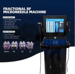 Puissant CE approuvé Morpheus 8 microneedling fractionnaire RF machine cutanée rajeunissement du dispositif de traitement de l'acné