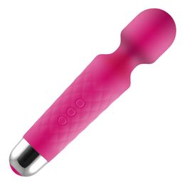 Puissant Clitoris gode vibrateur érotique Sex Toys pour femmes 20 fréquence Vibration baguette magique G-spot masseur femme masturbateur