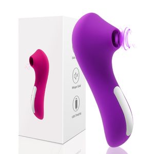 Vibromasseur à ventouse Clitoris puissant pour femmes 10 Modes stimulateur de mamelon clitoridien sous vide masturbateur féminin vibrant boutique de jouets sexy