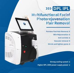 Puissant DPL IPL Laser Elight épilation précise permanente rapide cheveux enlever DPL lumière Photon beauté blanchiment de la peau rides supprimer Instrument