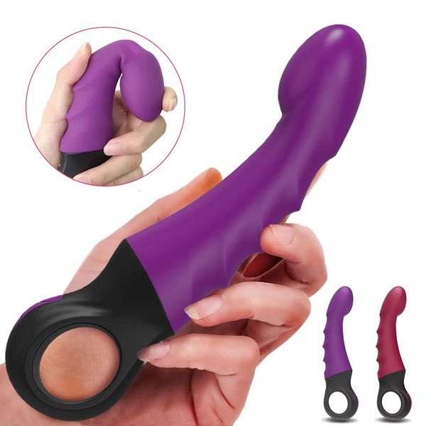 Vibromasseur puissant G Spot pour femme Clitoris Stimulateur Masseur Femme Masturbateur Gode Vibrant Sex Toys adultes 18 240202