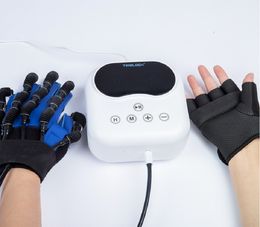 Potente equipo de rehabilitación de dedos de mano, guantes de robot de rehabilitación de función manual para pacientes con accidente cerebrovascular y hemiplejía