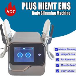 Machine puissante HIEMT EMSlim amincissante, stimulateur de renforcement musculaire EMS, raffermissement de la peau RF, contour du corps, dissolvant de graisse