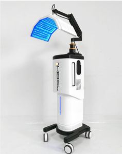 Puissant dispositif de thérapie par la lumière rouge LED photodynamique pdt jet peel PDT thérapies masque machine de beauté élimination des rides d'acné serrer blanc