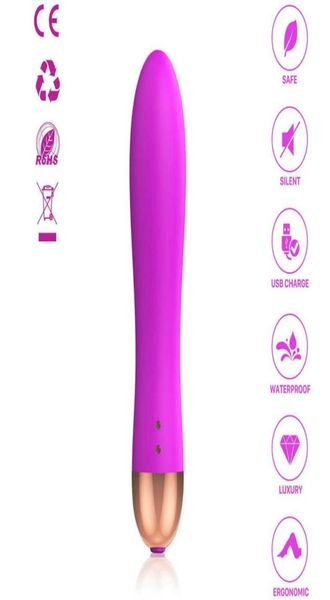 Potente varita mágica Vibrador Sextoys para mujeres AV Stick estimulador de clítoris GSpot masajeador vibrador Dildio productos sexuales para adultos P9025866