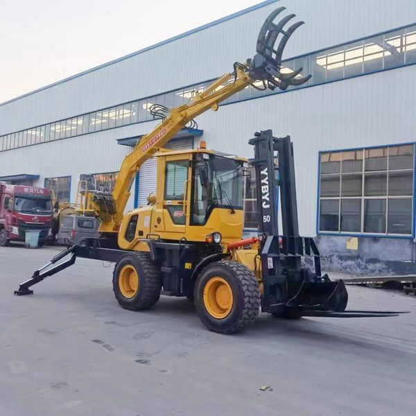 Potentes fabricantes suministran cargadoras y excavadoras multifuncionales todo en uno