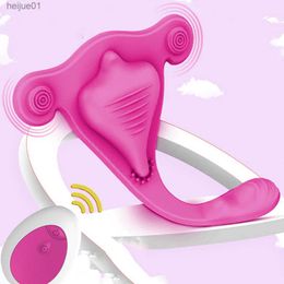 Krachtige Slipje Vibrator voor Vrouwen Vagina Massager Wearable Clitoris Stimulator Afstandsbediening Adult Sex Toys Paar Porno Games L230518