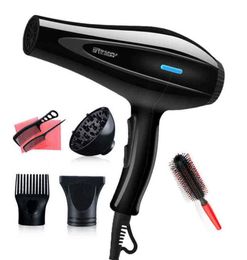 Sèche-cheveux électrique puissant pour Salon de coiffure, sèche-cheveux électrique à vent froid avec buse de collecte d'air D40 21123131284469514
